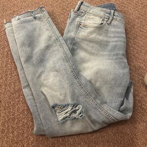 Light Wash Old Navy Rockstar Skinny Jeans Size 10